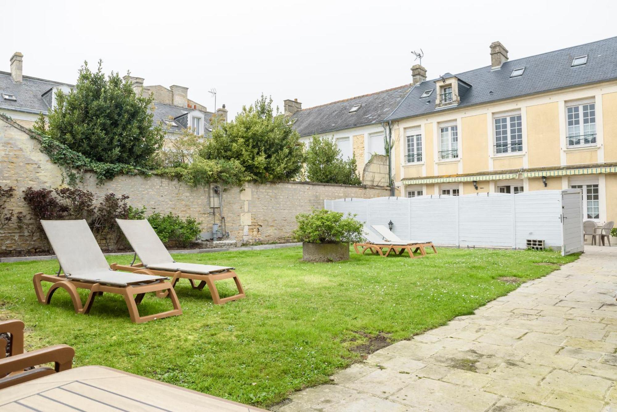 Maison Studios & Appartements Les 4 Vents Luc-sur-Mer Esterno foto