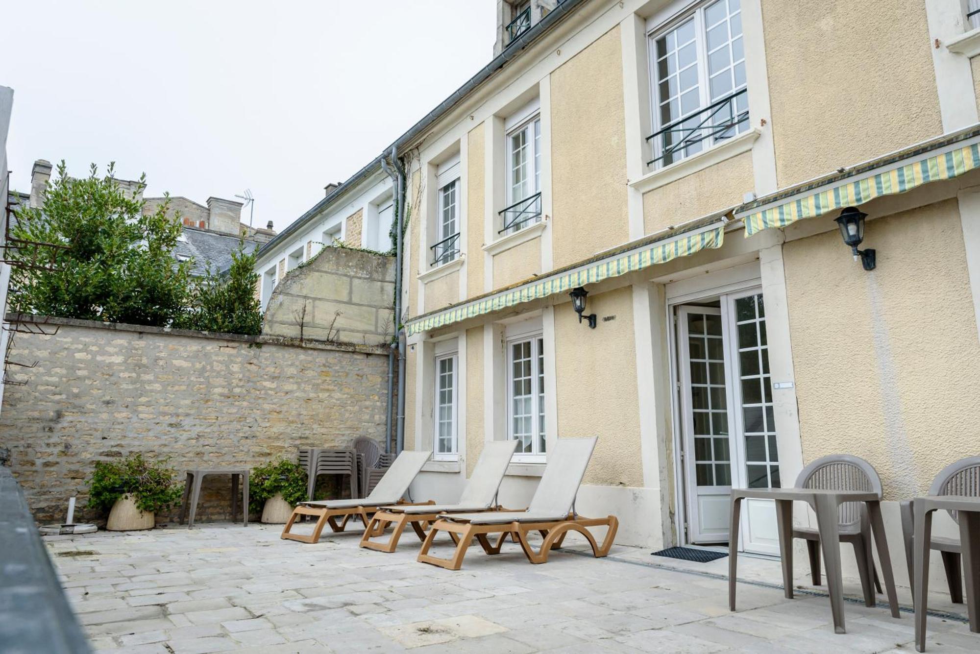 Maison Studios & Appartements Les 4 Vents Luc-sur-Mer Esterno foto